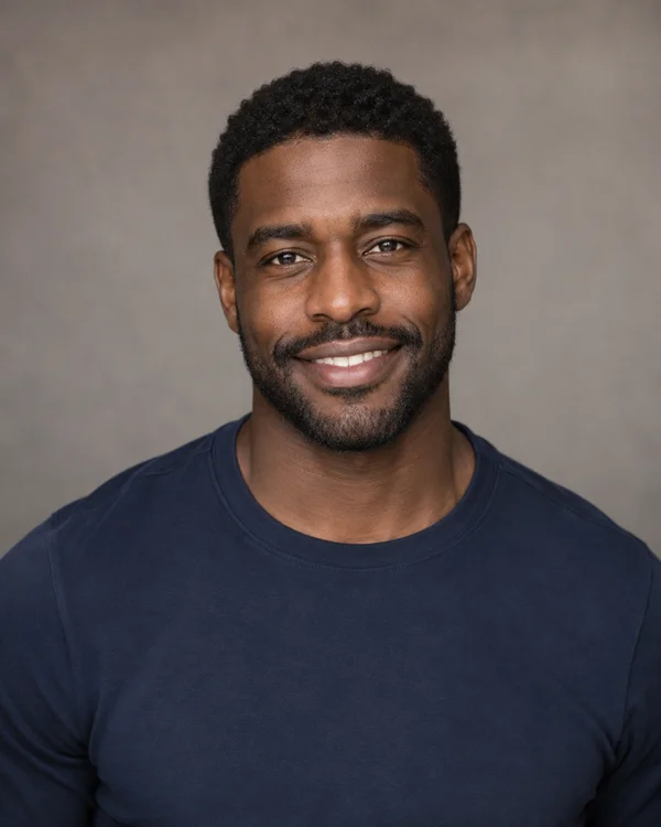 Marcus James, fictional demo talent